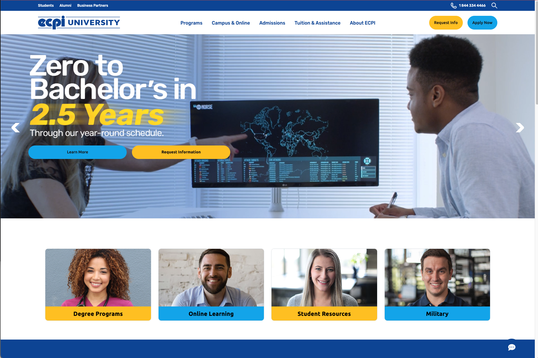 ECPI University screenshot